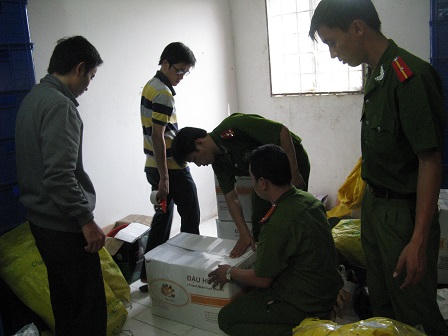 Tầy trắng đậu hũ bằng thuốc gây ung thư