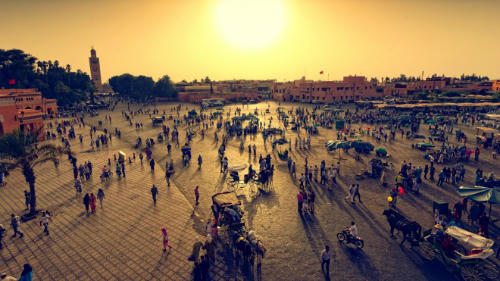 Thành phố huyền bí bước ra từ cổ tích