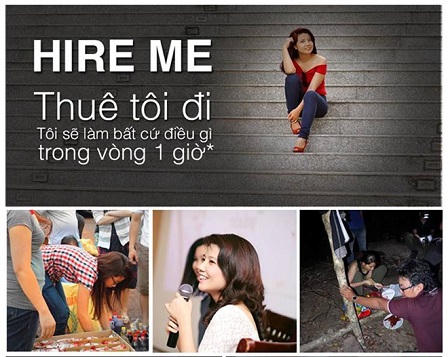 Cẩn trọng kẻo sa chân vào “chỗ tối” bởi “Thuê tôi đi”