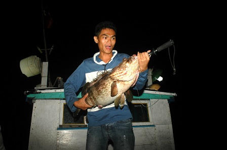 Trắng đêm săn cá “khủng” ở Cù Lao Chàm