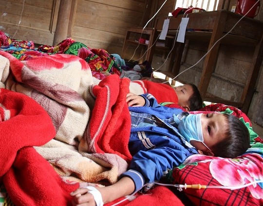 Dịch sởi bùng phát ở Nghệ An