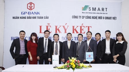 V-Smart & GP Bank phát hành thẻ tiêu dùng đồng thương hiệu