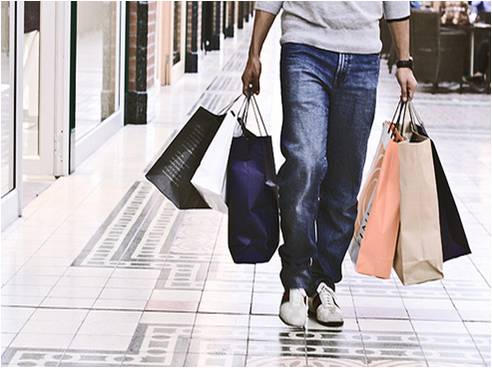 Hoảng vì chàng nghiện mua sắm