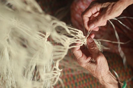 Người cuối cùng đan võng ngô đồng trên đảo Cù Lao Chàm