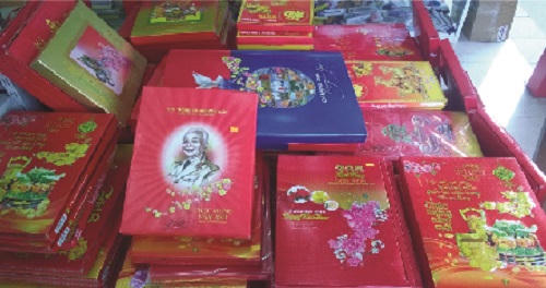 Phát hành bộ lịch Ất Mùi 2015 về Đại tướng Võ Nguyên Giáp