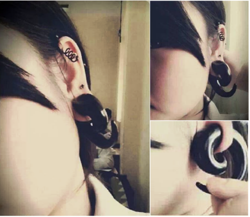 Xỏ khuyên, nong lỗ -  thú chơi lắm tai ương