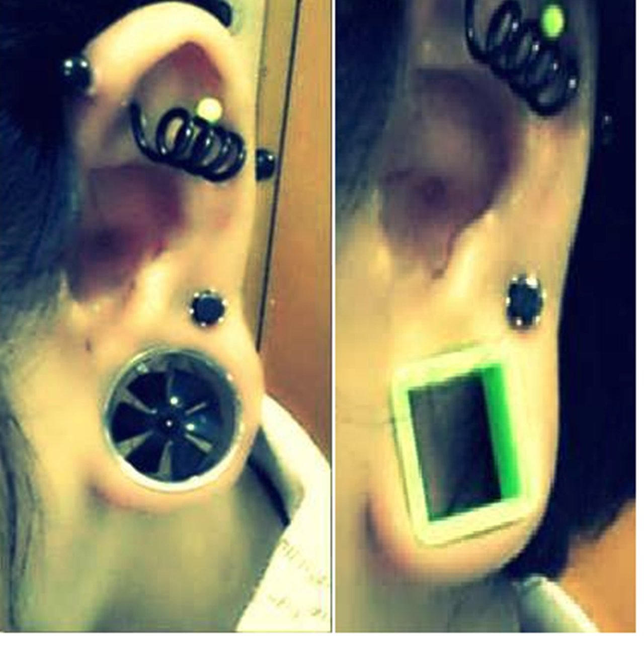 Xỏ khuyên, nong lỗ -  thú chơi lắm tai ương