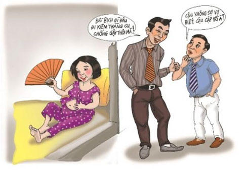 Mất chồng vì... nhờ “osin” sinh con trai