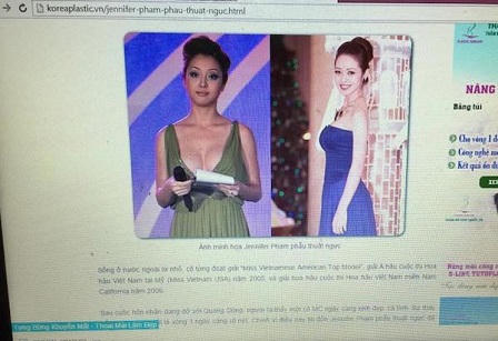 Jennifer Phạm có thể thắng kiện thẩm mỹ viện “vu” nâng ngực?