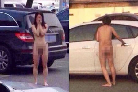 Vợ bỏ mặc chồng khỏa thân giữa bãi đậu xe để... trả thù