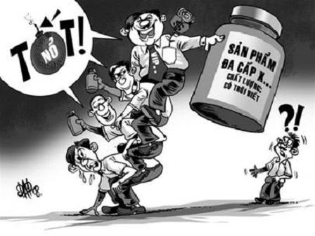 Ly hôn vì vợ mải mê đa cấp