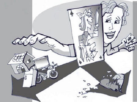 Khi con gái mê “đỏ đen“