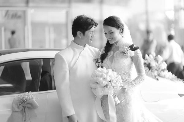 Dustin Nguyễn âm thầm tổ chức đám cưới với Bebe Phạm