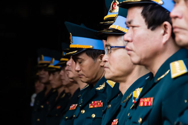 Hình ảnh xúc động trong lễ tang 4 quân nhân