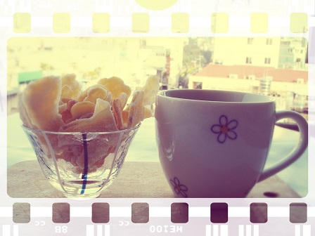 Cay cay vị mứt gừng của mẹ