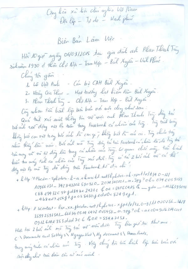 "Quái vật" ở Vĩnh Phúc chỉ là ảnh "chôm" trên mạng!