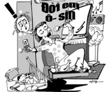 Bí mật trong chiếc điện thoại của osin