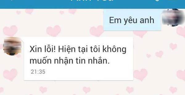 Cười “té ghế” với màn thử chồng bằng tin nhắn “Em yêu anh“