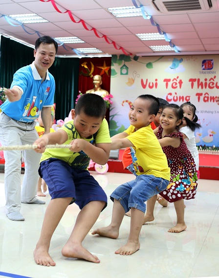 Măng non Tâm Bình rộn ràng đón Tết thiếu nhi 1/6