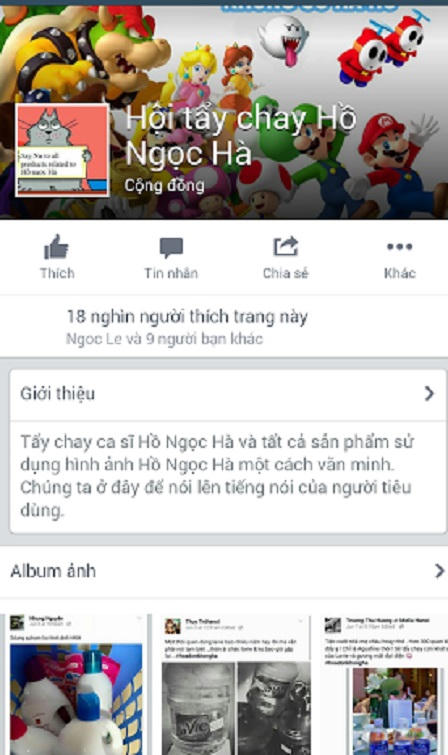 Các bà mẹ tẩy chay Hồ Ngọc Hà có phạm luật?