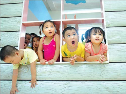 Đến lớp sớm, con nhanh lớn khôn