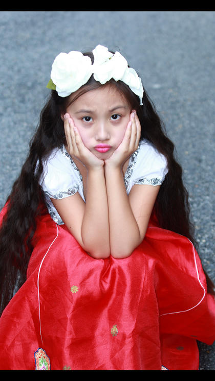 Sao nhí 8 tuổi Bảo Hân và áp lực showbiz