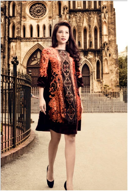 Hoa hậu Ngô Thu Trang - Đẹp như phụ nữ đang yêu