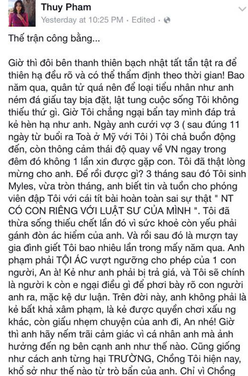 Ngọc Thúy mắng chửi chồng cũ vì đính hôn với Như Thảo