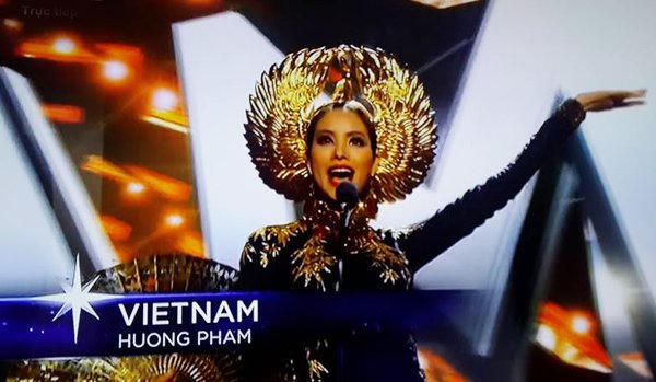 Phạm Hương trắng tay tại HH Hoàn vũ 2015