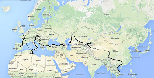 Nhặt vỏ bao thuốc lá kiếm tiền du lịch quanh thế giới