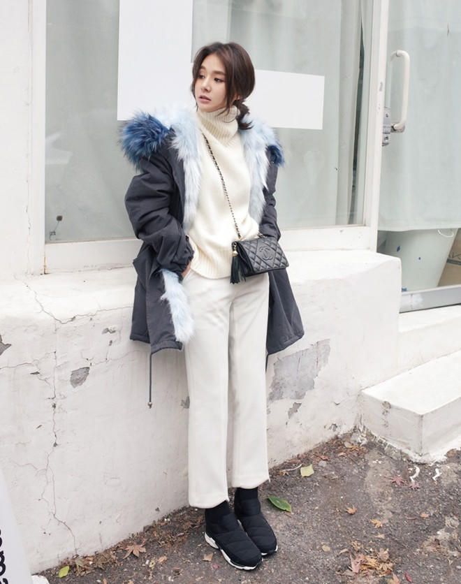 Những mẫu áo khoác đại hàn đẹp và phong cách