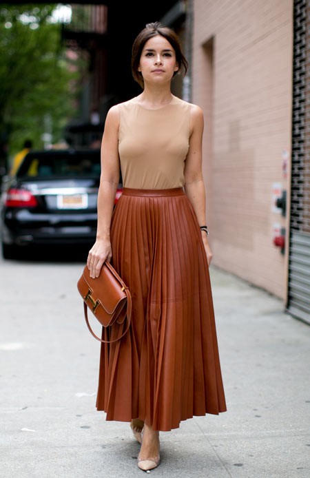 Phối đồ da sành điệu