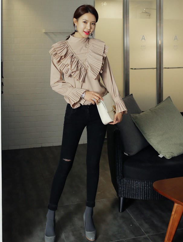 Áo kết bèo lại làm mê mẩn tín đồ thời trang