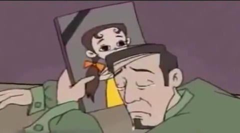 Ngọn nến không cháy và những giọt nước mắt của cha