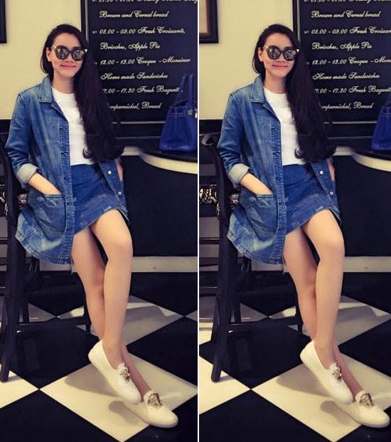 Mặc Jean sành điệu như sao Việt