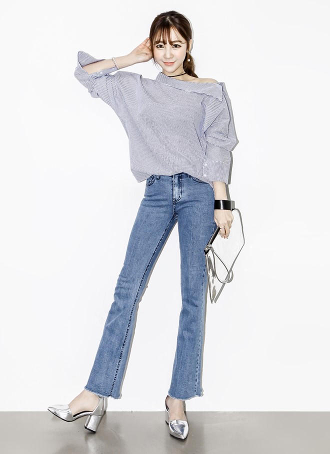 Áo trễ vai biến tấu được săn lùng