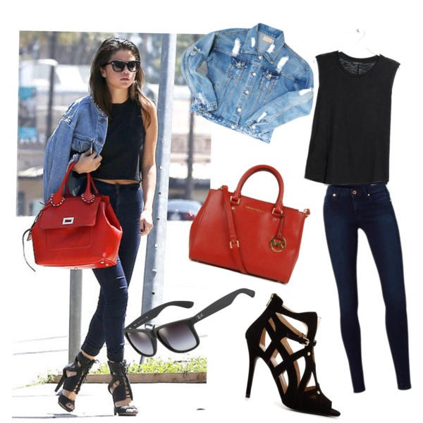 Selena Gomez gợi ý phối đồ đồ năng động với denim