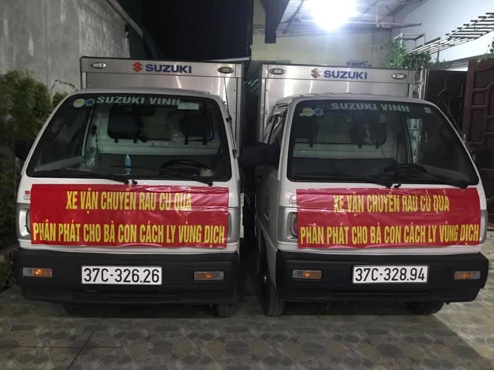 Người đàn ông tặng hàng tấn rau cho các hộ dân trong khu cách ly