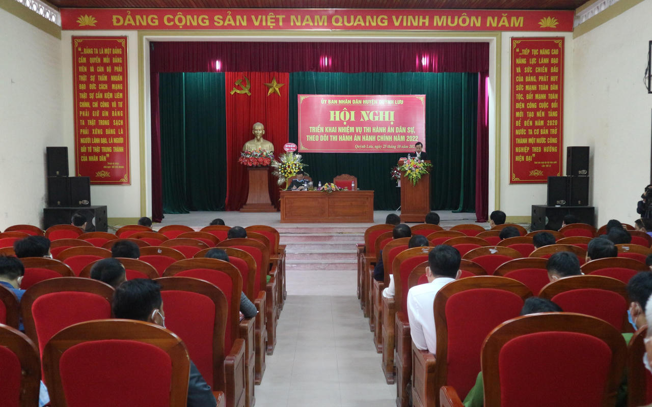 Quỳnh Lưu (Nghệ An): Năm 2021 thi hành án vượt chỉ tiêu