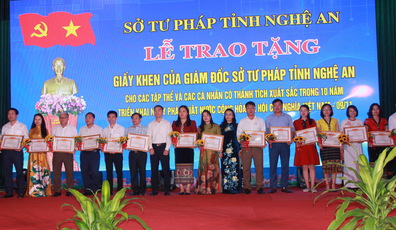 Ấn tượng Ngày Pháp luật ở Nghệ An