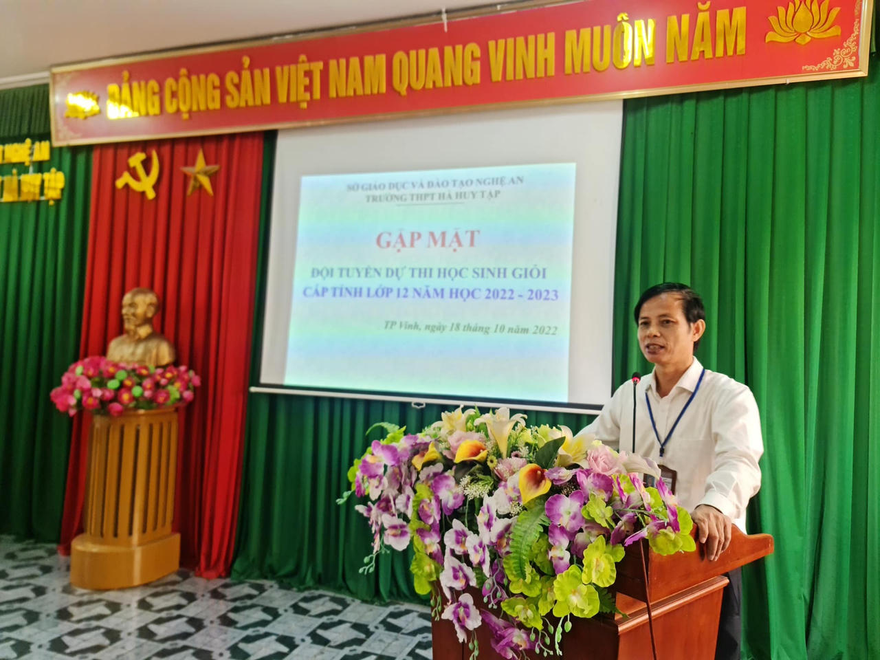 Tự hào ngôi trường mang tên cố Tổng Bí thư Hà Huy Tập