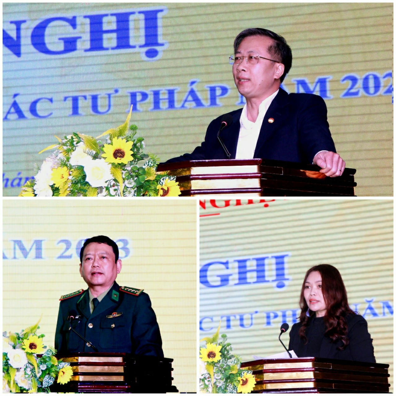 Thứ trưởng Đặng Hoàng Oanh dự Hội nghị triển khai công tác Tư pháp Nghệ An năm 2023