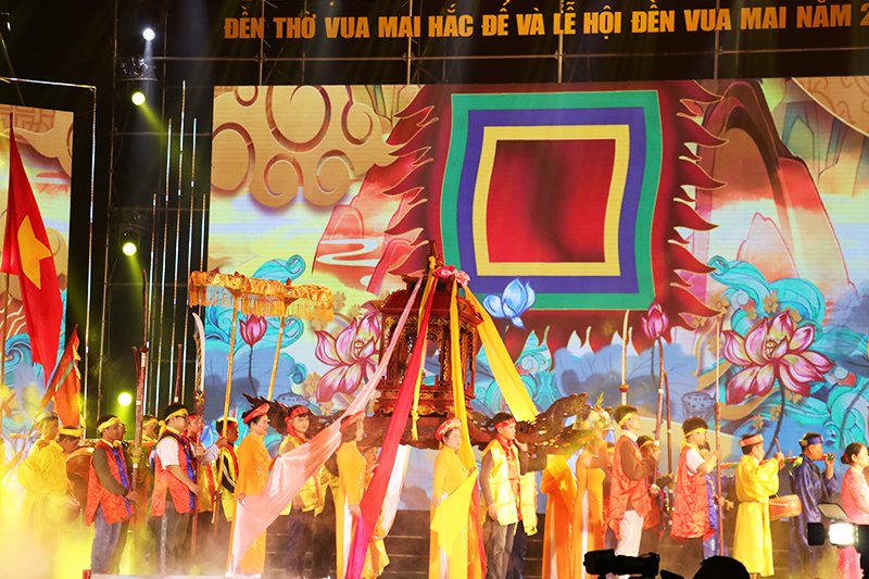 Đền Vua Mai Hắc Đế được công nhận Di tích Quốc gia đặc biệt