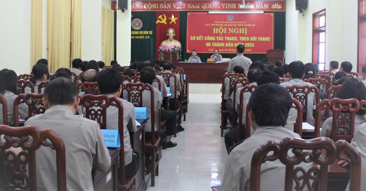Nghệ An: Tập trung mọi nguồn lực để đẩy nhanh tiến độ thi hành án