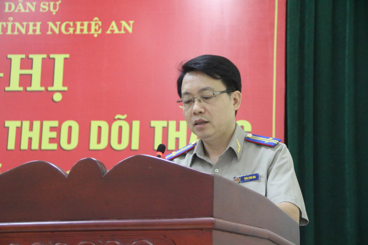 Nghệ An: Tập trung mọi nguồn lực để đẩy nhanh tiến độ thi hành án