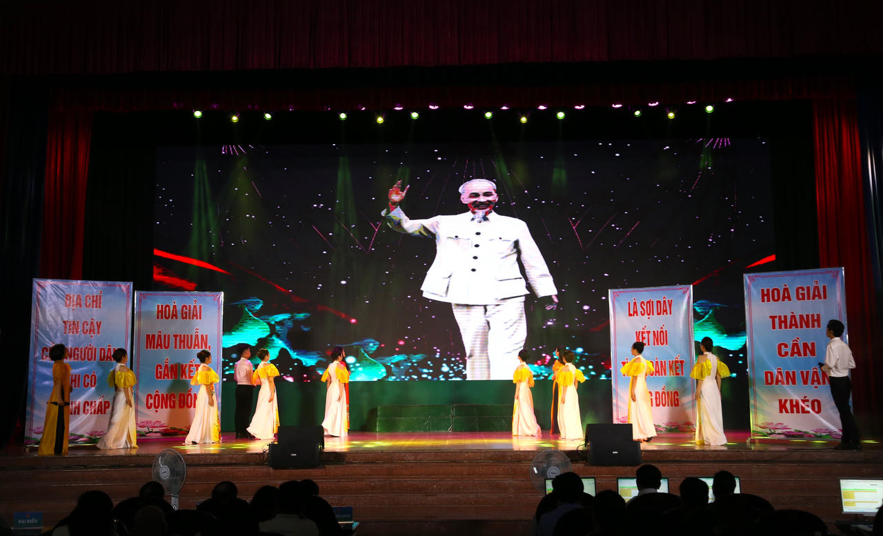 Nhiều sáng tạo trong Hội thi hòa giải viên giỏi tỉnh Nghệ An năm 2023