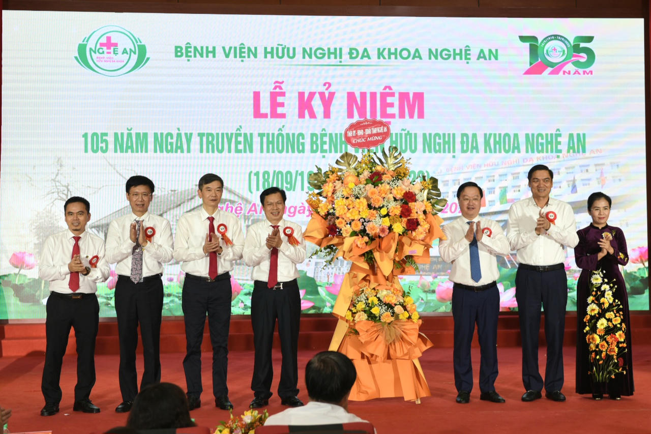 Bệnh viện Hữu nghị Đa khoa Nghệ An 105 năm xây dựng và phát triển