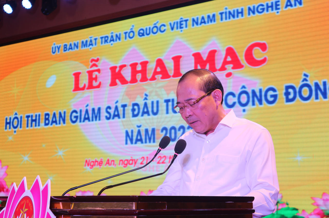 Sôi nổi Hội thi Ban giám sát đầu tư của cộng đồng giỏi ở Nghệ An