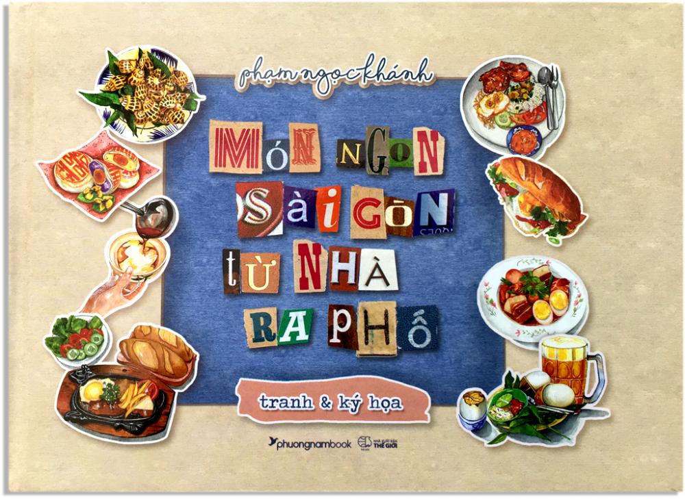 Hai cha con cùng vẽ Sài Gòn