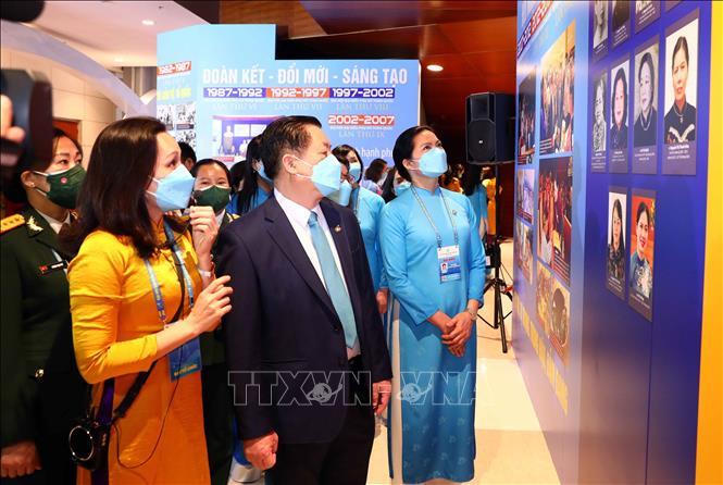 Khai mạc triển lãm 'Hội Liên hiệp Phụ nữ Việt Nam - viết tiếp những ước mơ' 